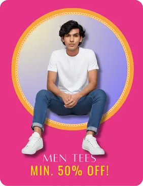 Men banner tees